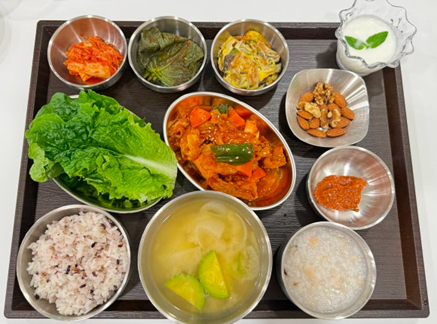 실제 식단 사진